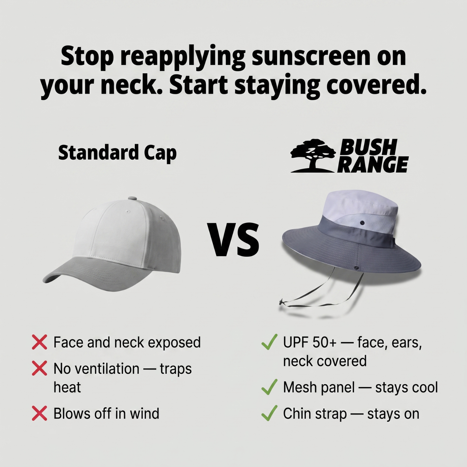 Lightweight UV Protection Hat – Packable Sun Hat for Outdoor Use