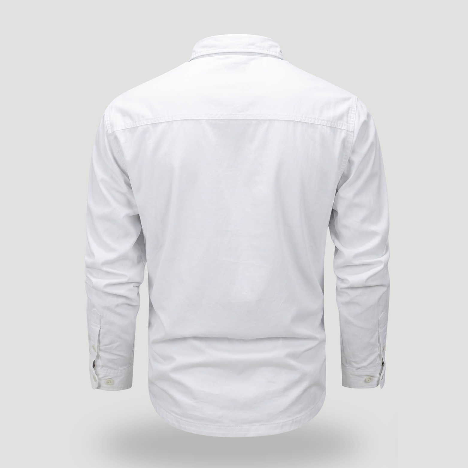 Lightweight Long-Sleeve Outdoor Shirt – Durable Cotton-Blend for Active Use