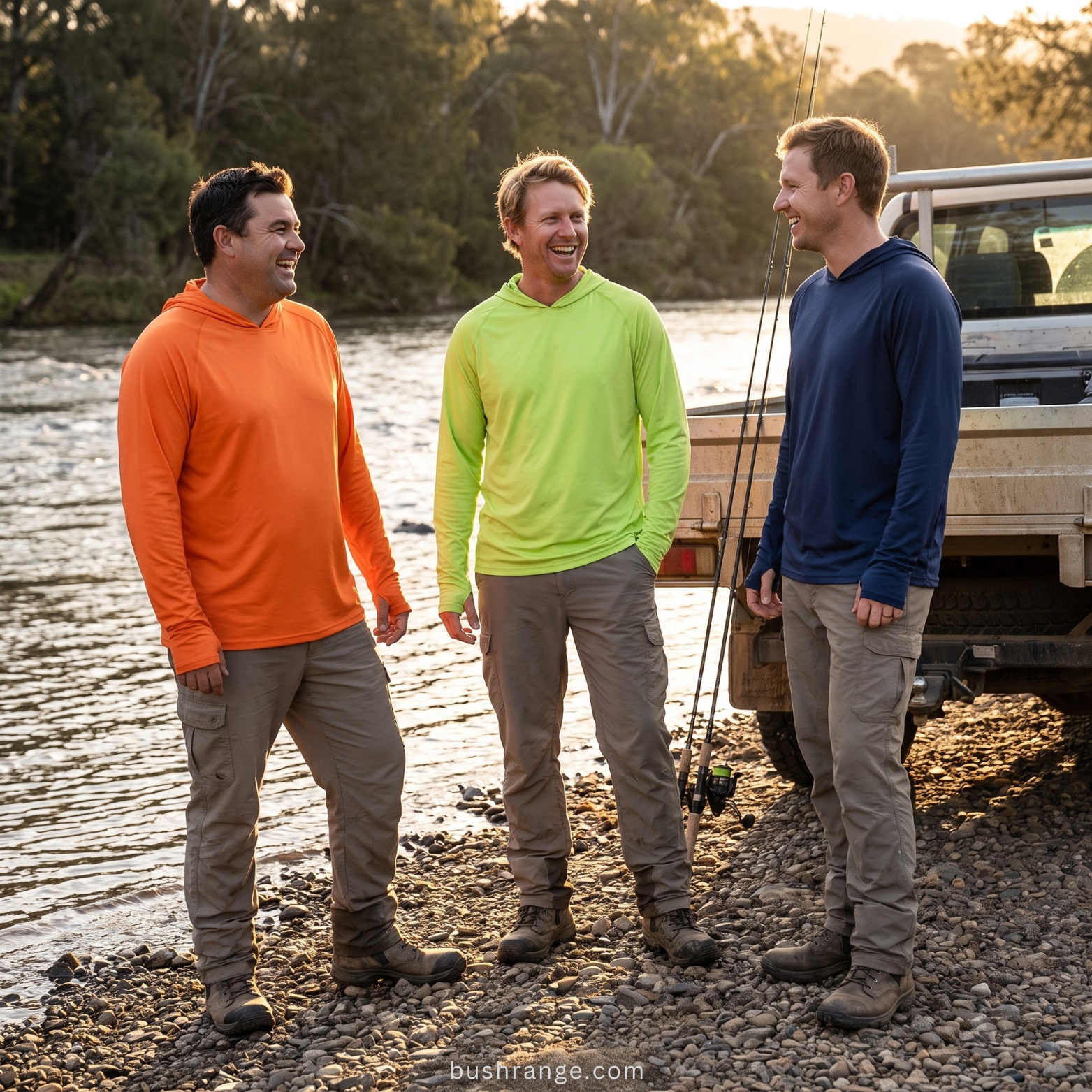 Men’s UPF 50+ Sun Hoodie – Lightweight Quick Dry Design