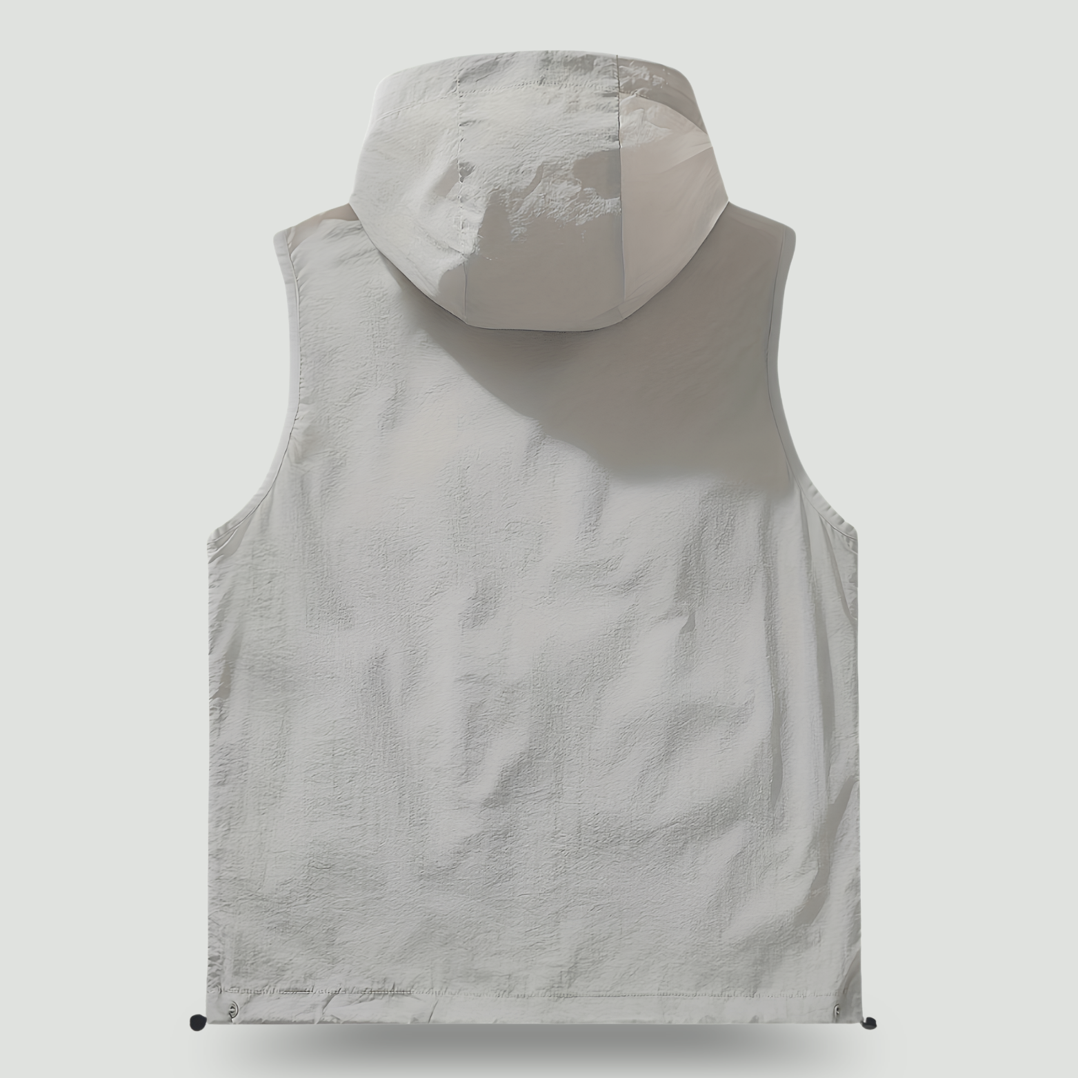 Lightweight Hooded Sleeveless Fishing Vest – Summer Outdoor Layer