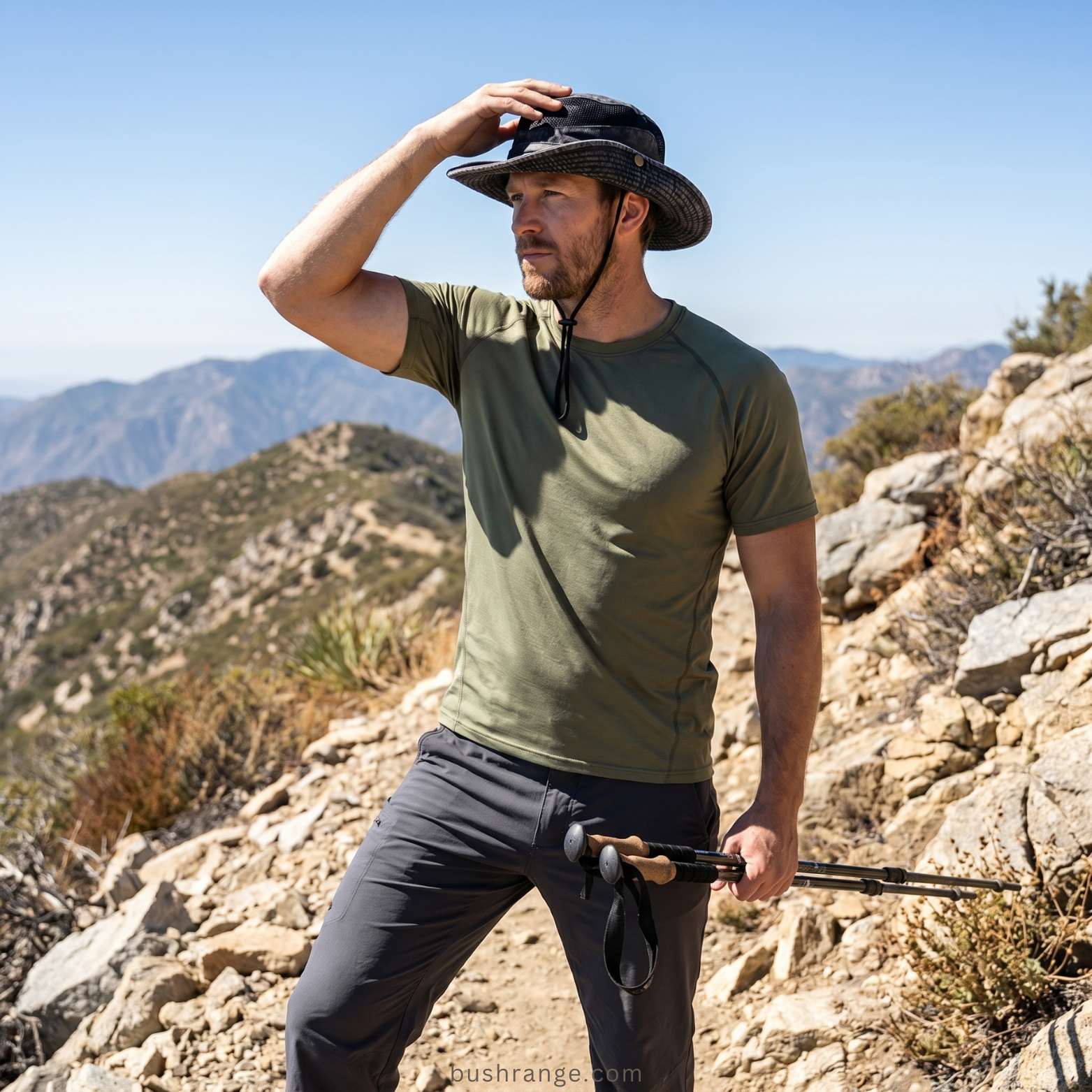 Lightweight Panama-Style Sun Hat – Breathable Mesh for Outdoor Use