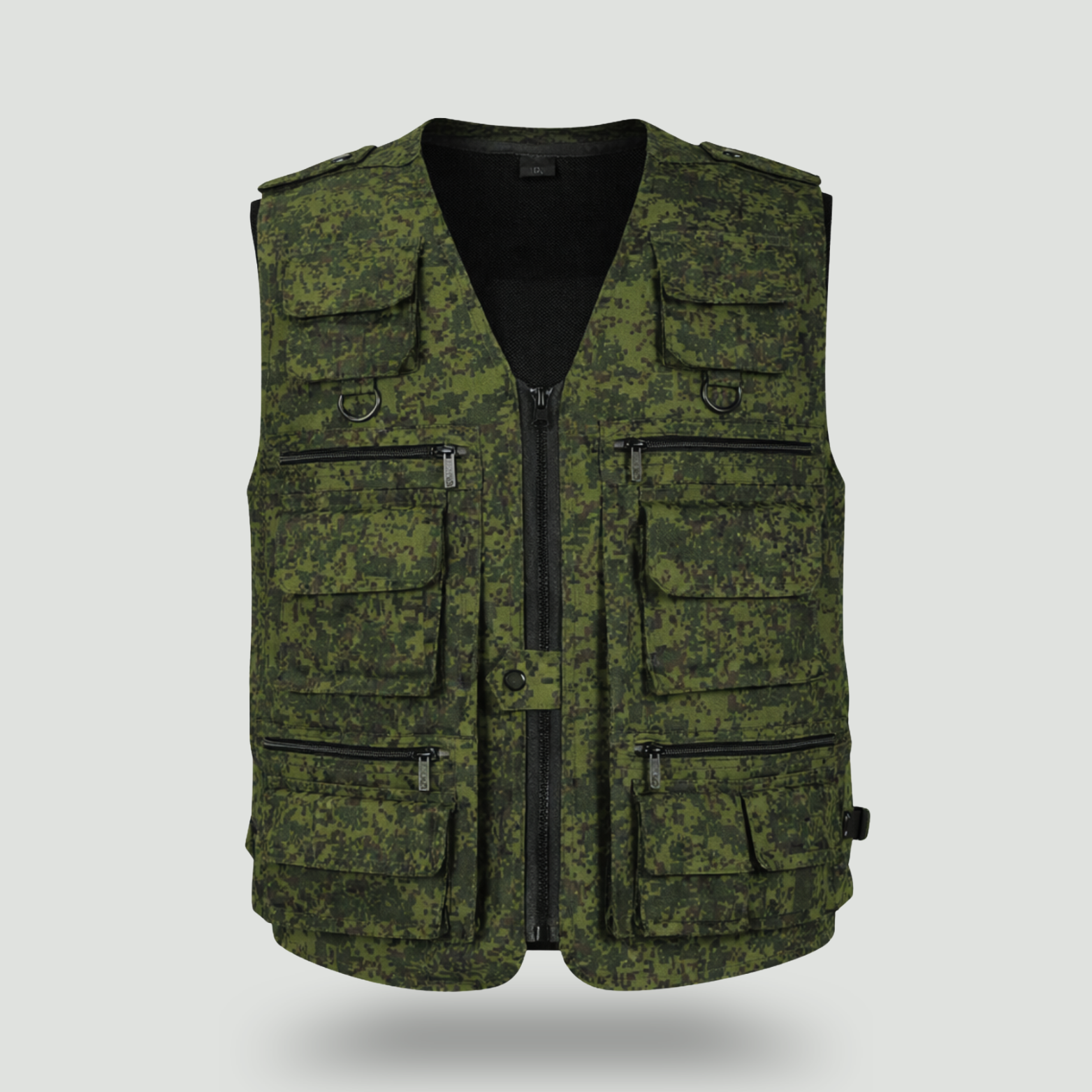 Men’s Camouflage Outdoor Vest – Multi Pocket Utility Design