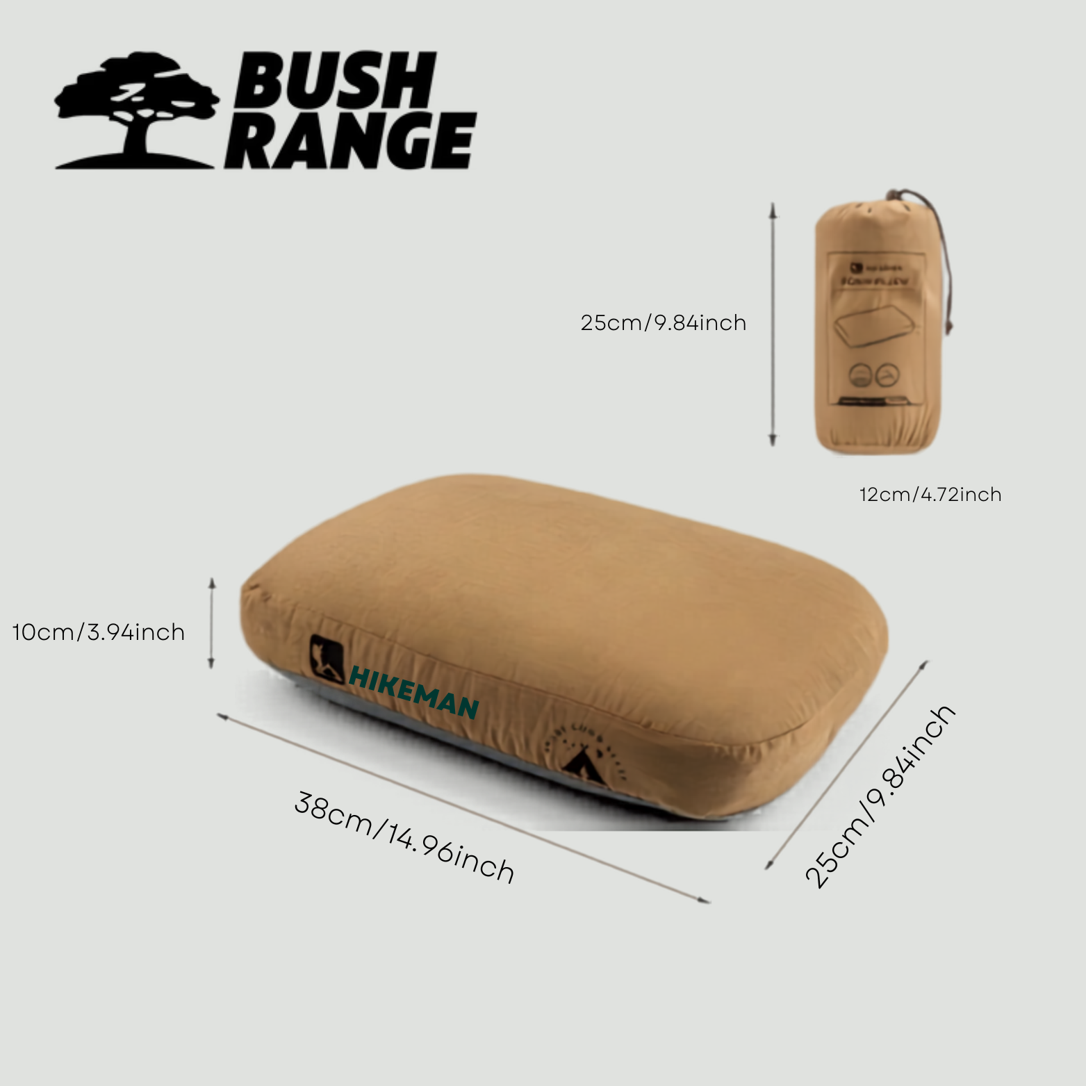 Portable Camping Pillow – Memory Foam Travel Pillow for Outdoor Use