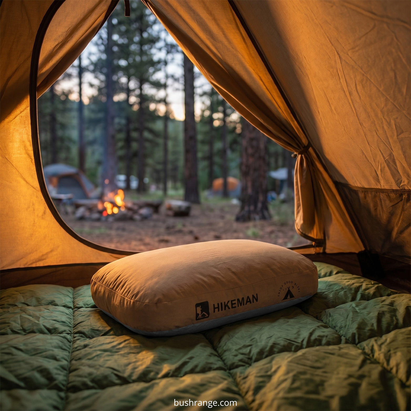 Portable Camping Pillow – Memory Foam Travel Pillow for Outdoor Use
