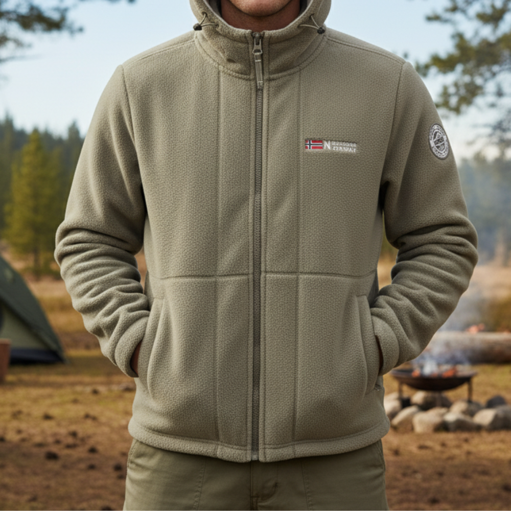Men’s Fleece Jacket with Windproof Design – Warm Layer for Outdoor Use – view 15