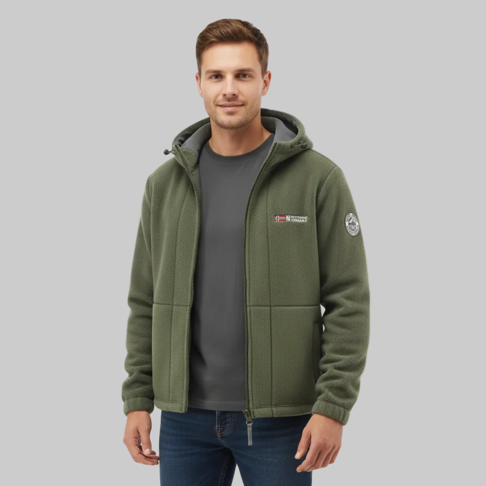 Men’s Fleece Jacket with Windproof Design – Warm Layer for Outdoor Use – view 9