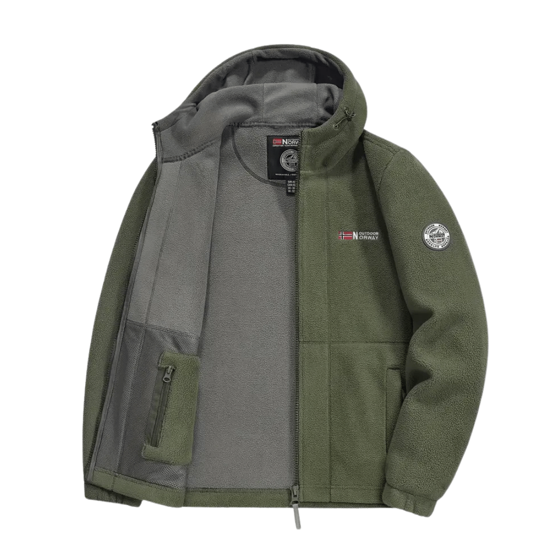 Men’s Fleece Jacket with Windproof Design – Warm Layer for Outdoor Use – view 11