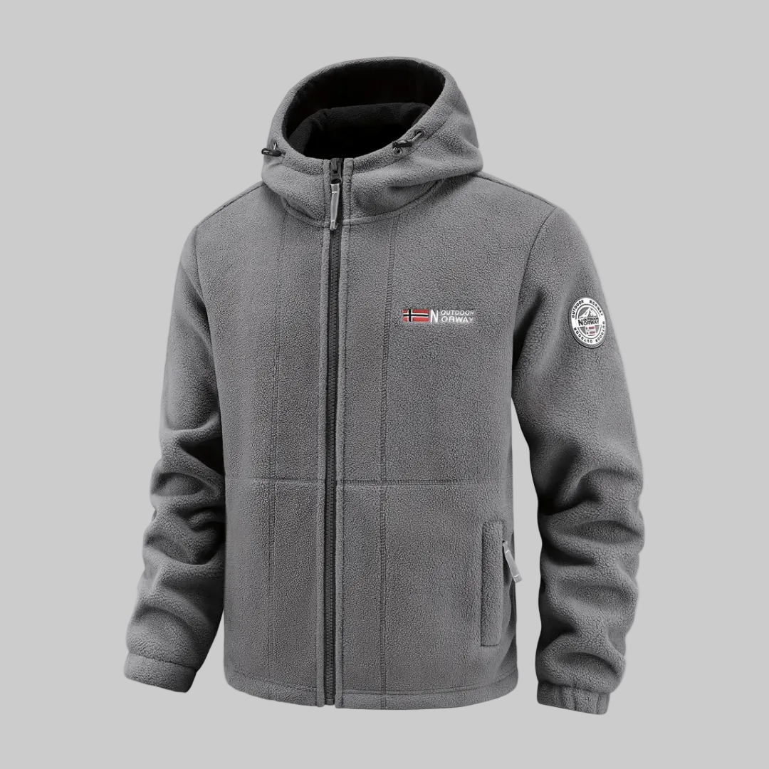 Men’s Fleece Jacket with Windproof Design – Warm Layer for Outdoor Use – view 7