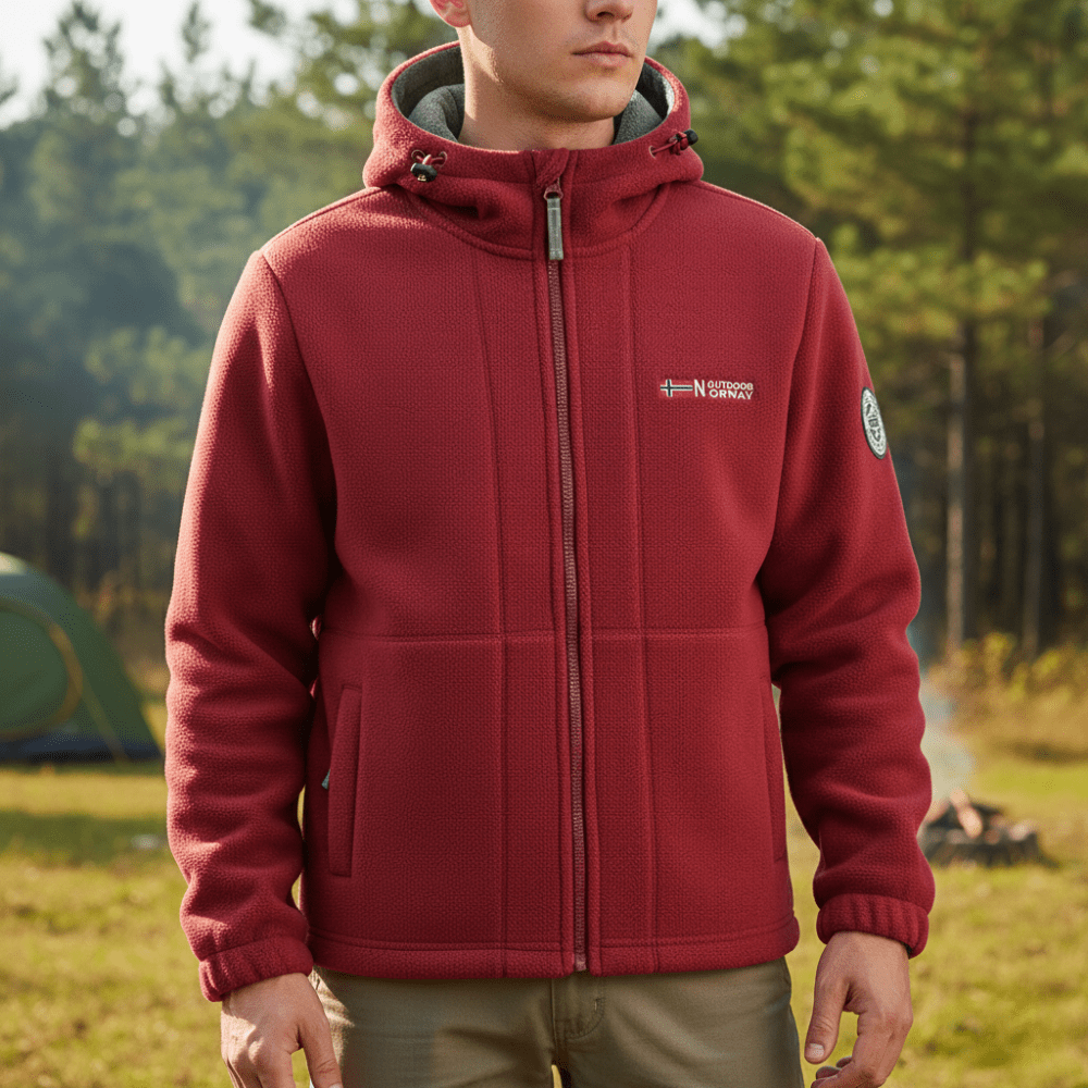 Men’s Fleece Jacket with Windproof Design – Warm Layer for Outdoor Use – view 16