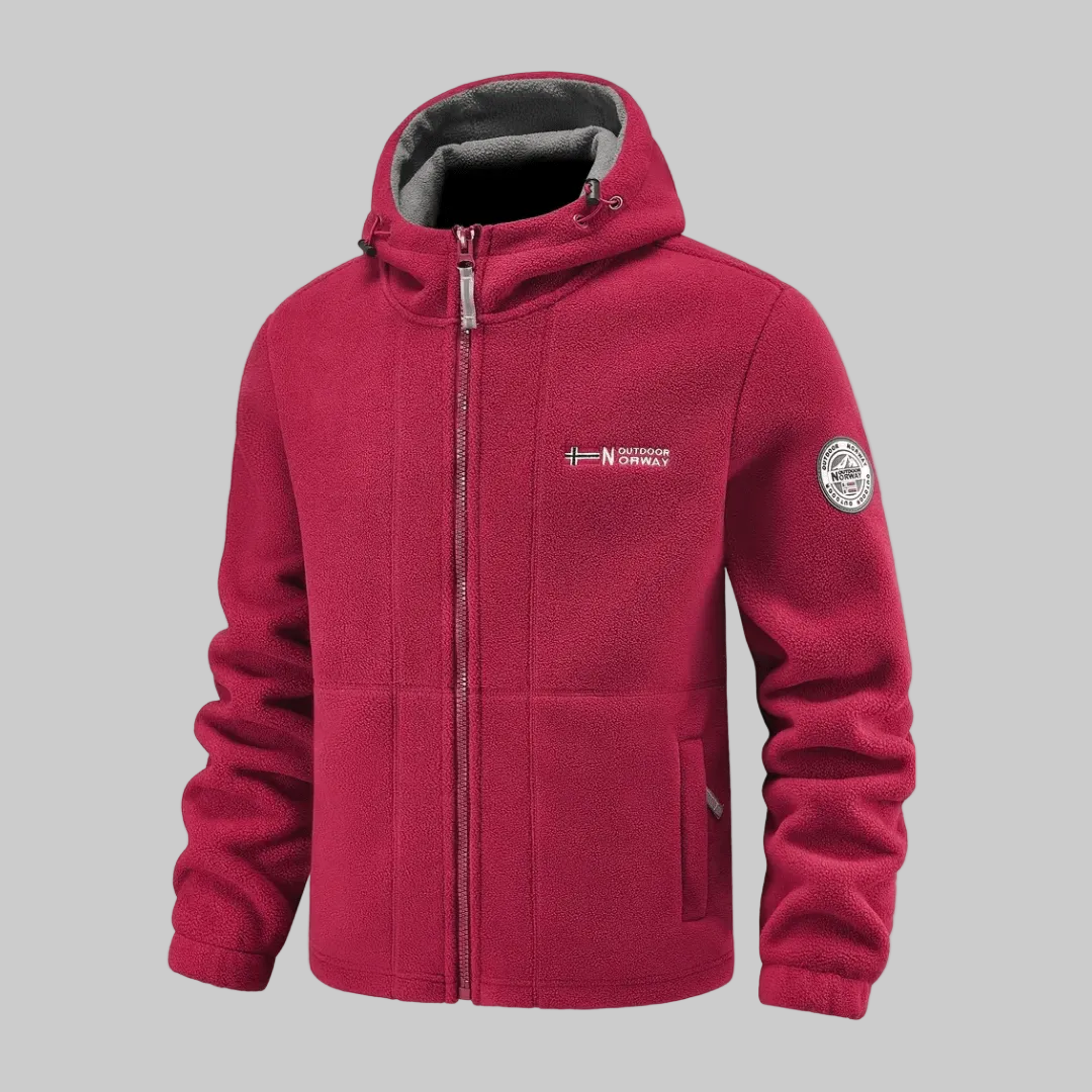 Men’s Fleece Jacket with Windproof Design – Warm Layer for Outdoor Use – view 4