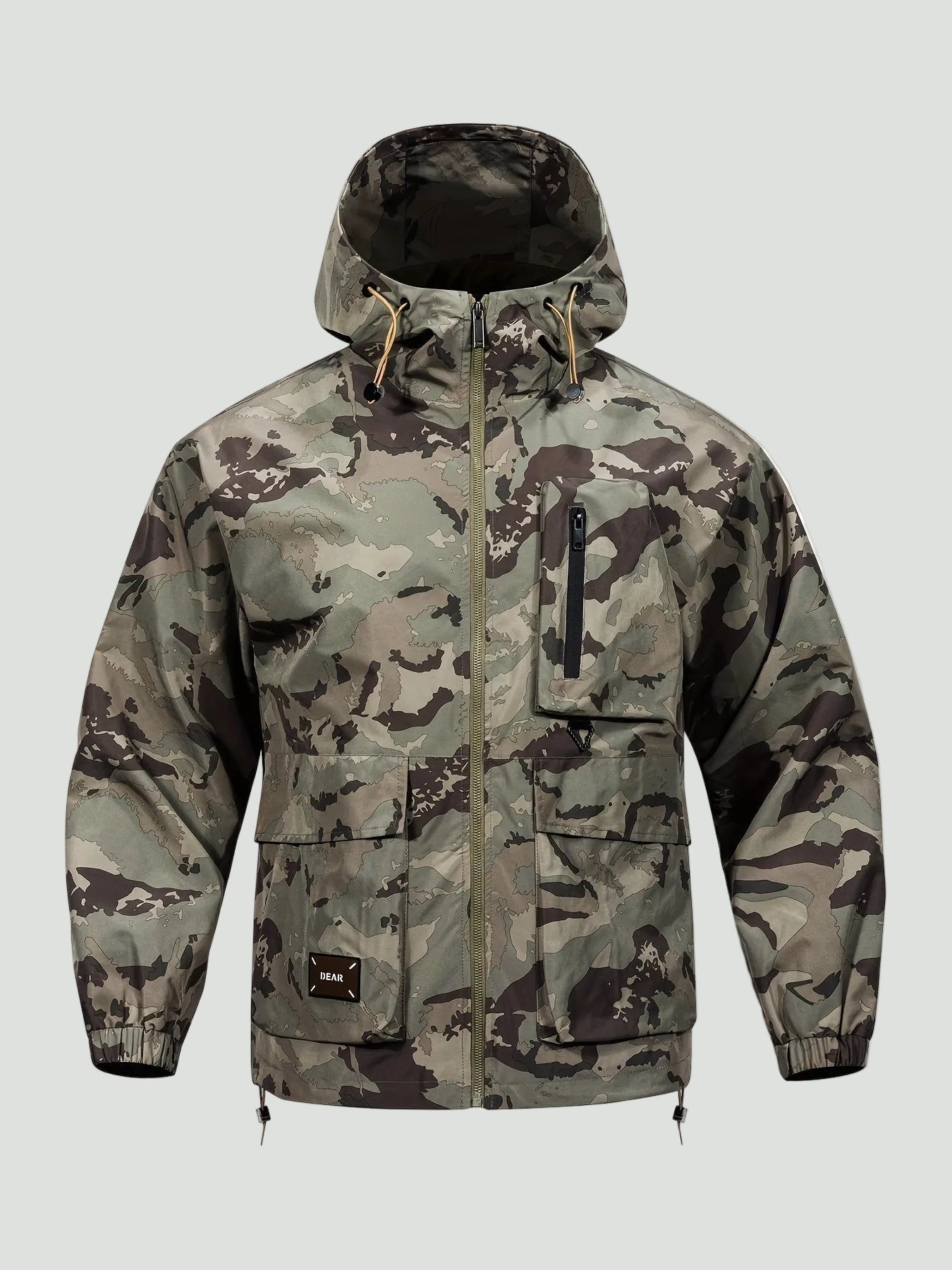 Camouflage Hooded Jacket – Functional Design with Large Pockets – view 7