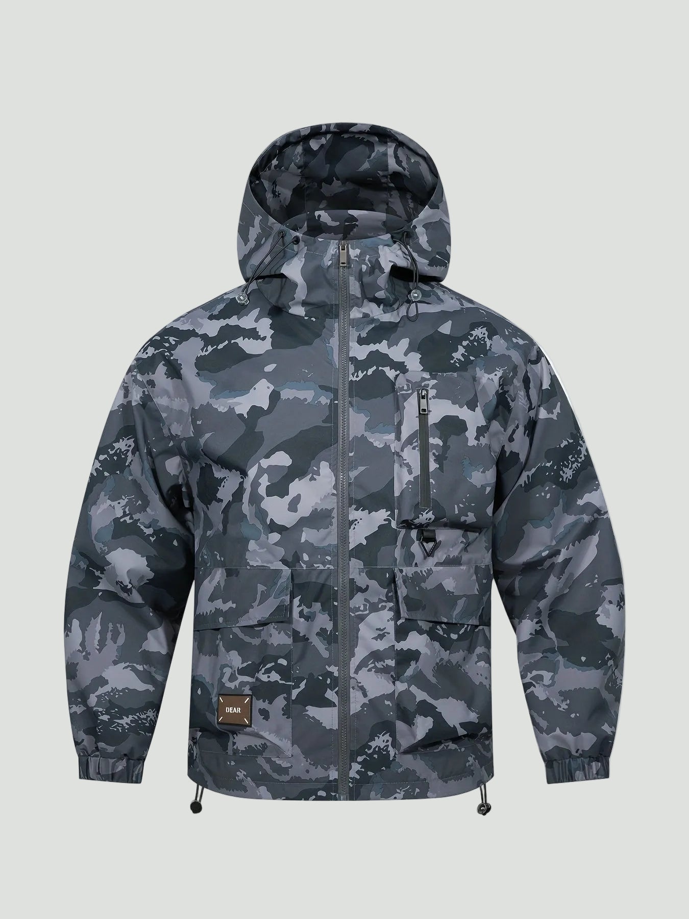 Camouflage Hooded Jacket – Functional Design with Large Pockets – view 10