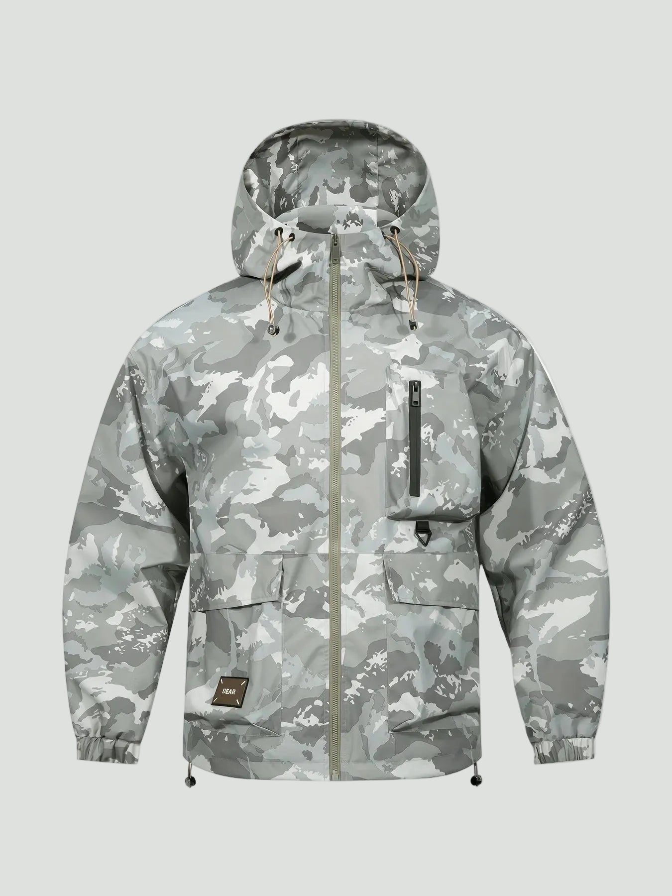 Camouflage Hooded Jacket – Functional Design with Large Pockets – view 6