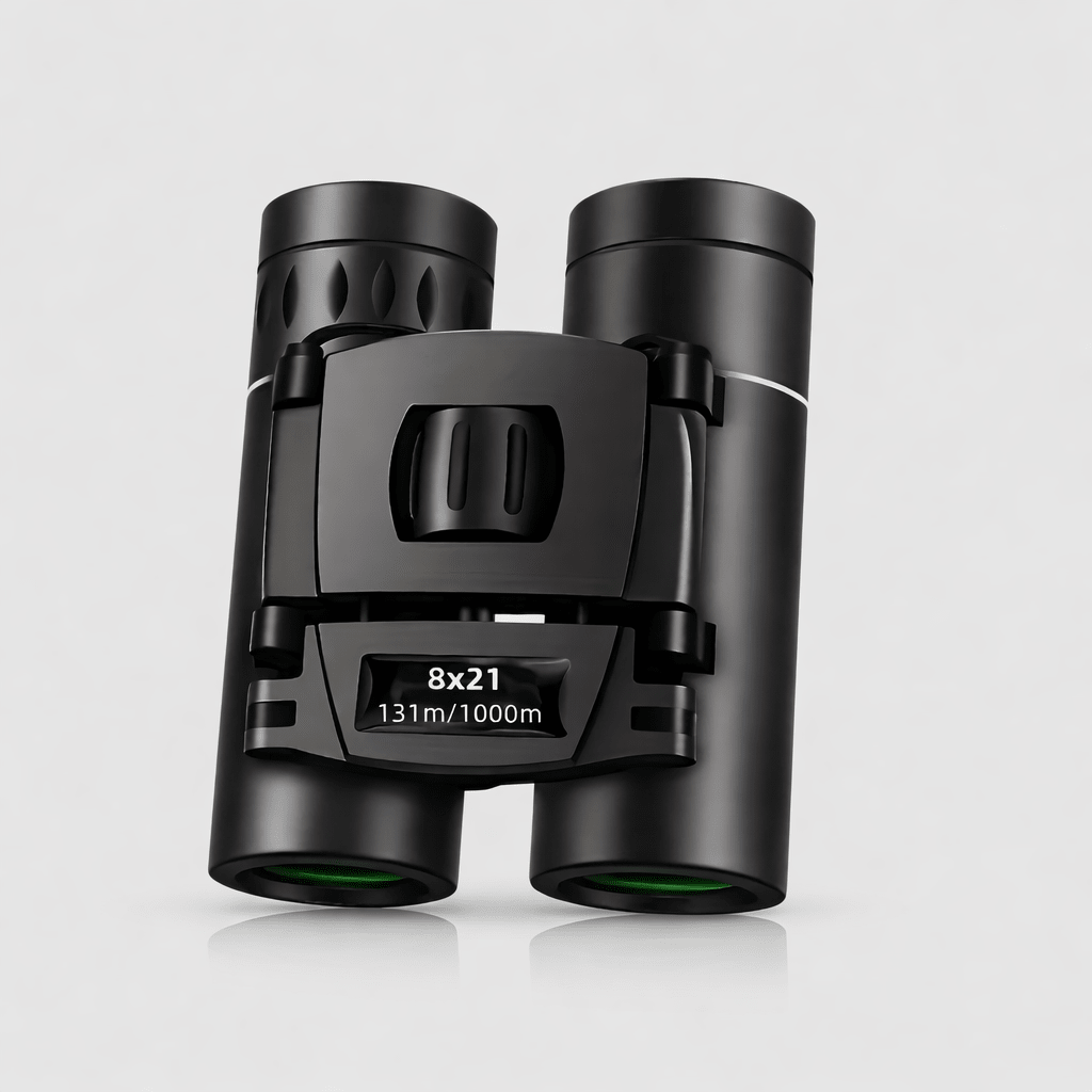 Compact binoculars – 8x magnification with foldable design
