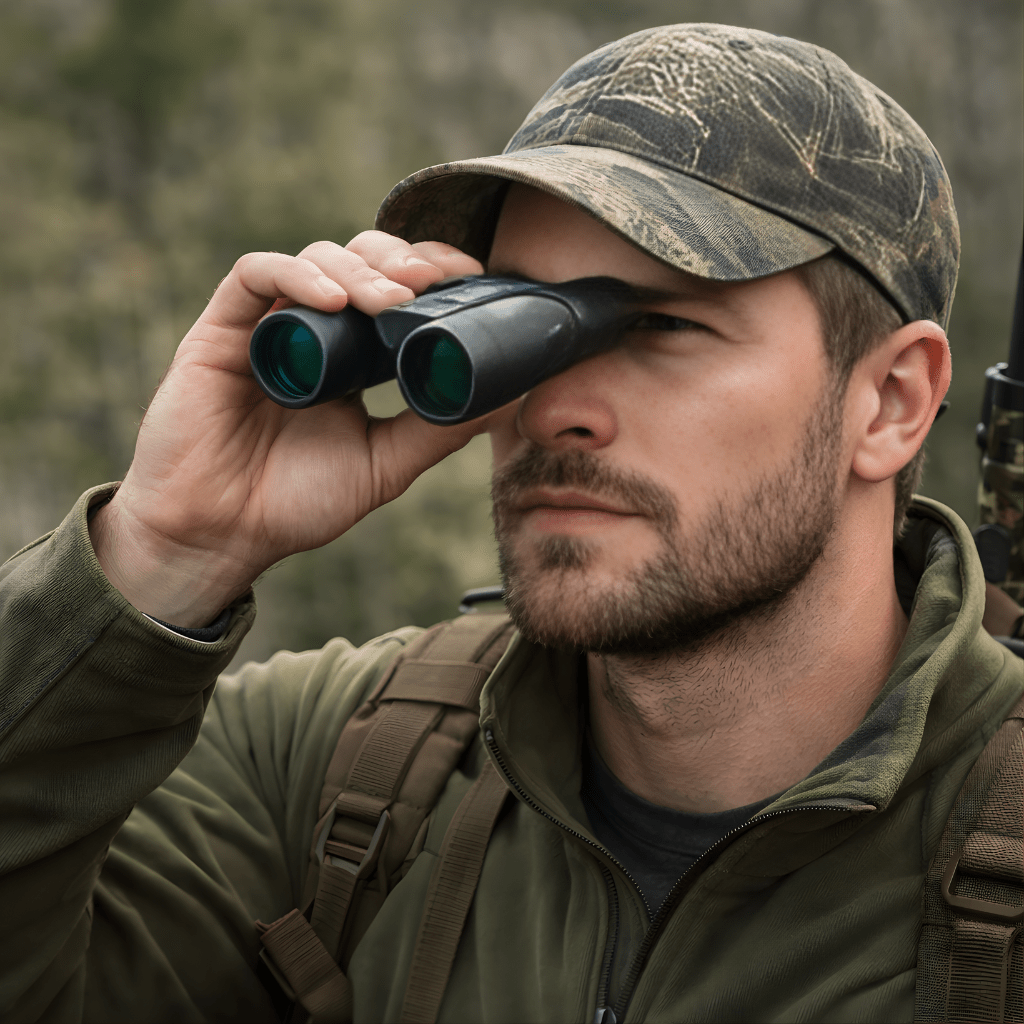 Compact binoculars – 8x magnification with foldable design – view 4