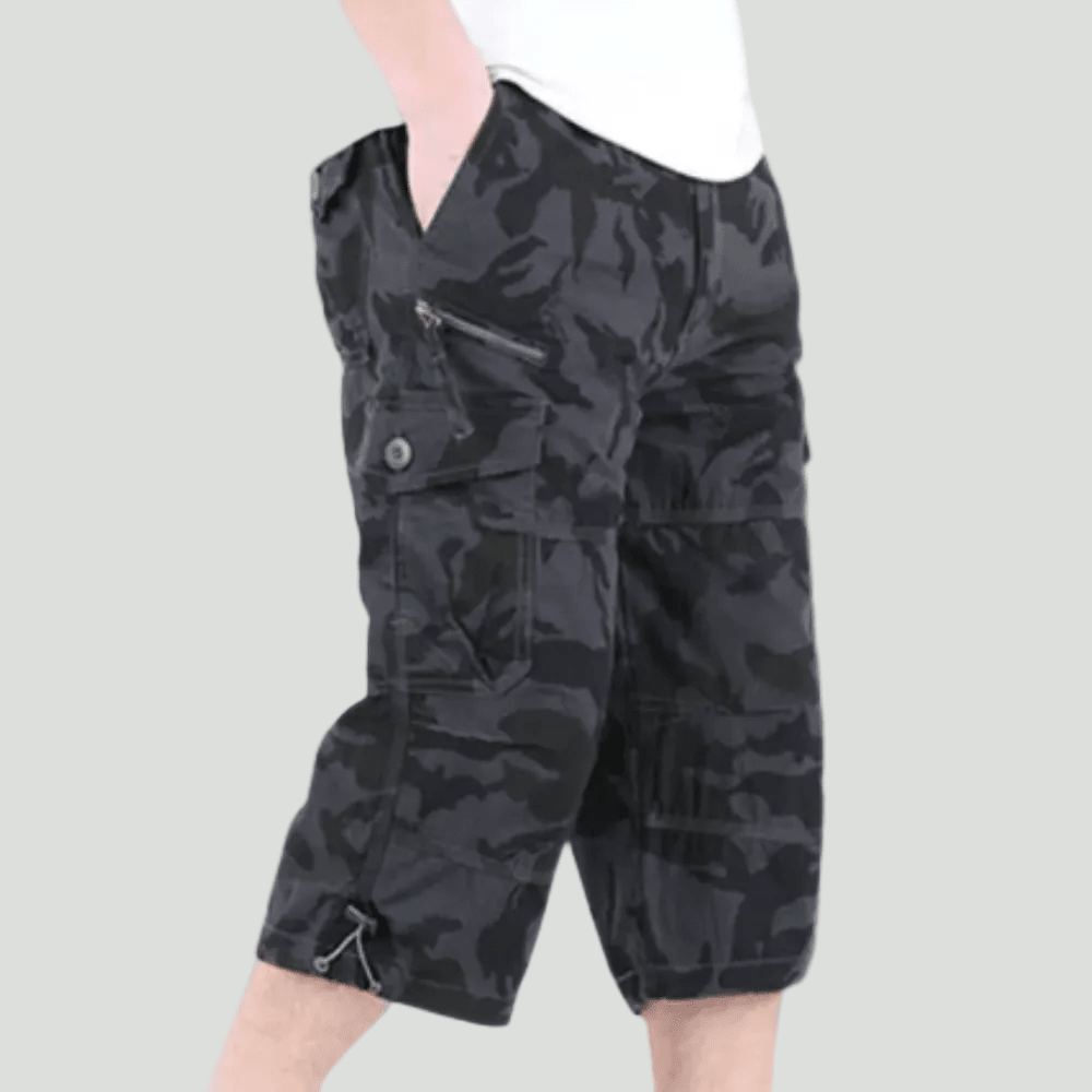 Lightweight Loose-Fit Cargo Shorts – Multi-Pocket Outdoor Wear – view 8