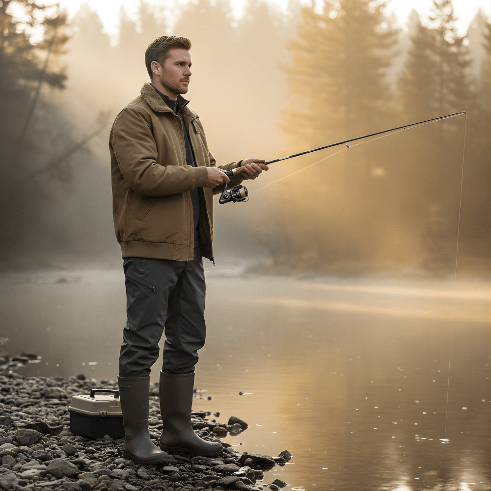 Men’s Durable Outdoor Jacket – Insulated Layer for Cold Weather Use – view 8