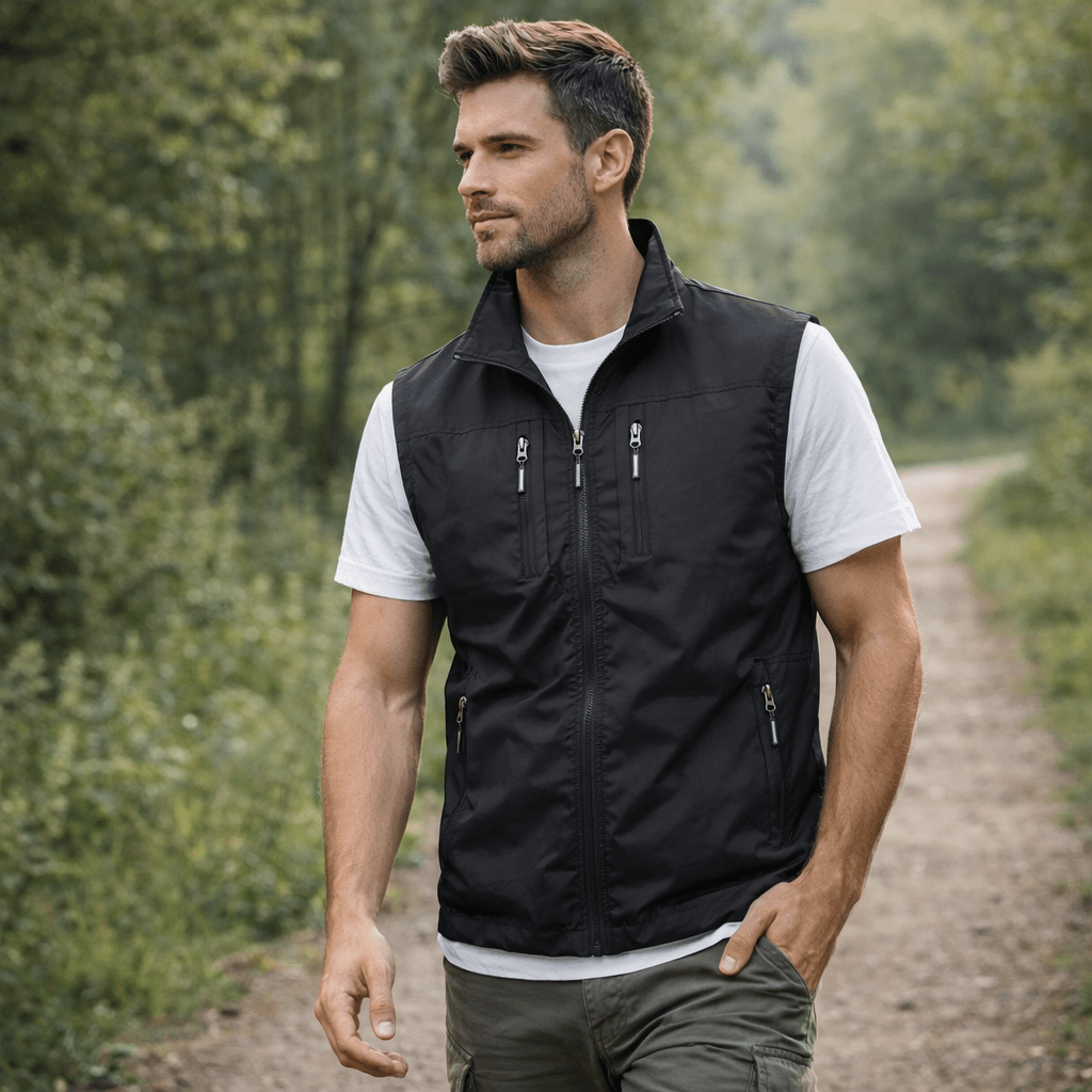 Men’s Fishing Gilet | Lightweight Wind Protection for Outdoor Use – view 7