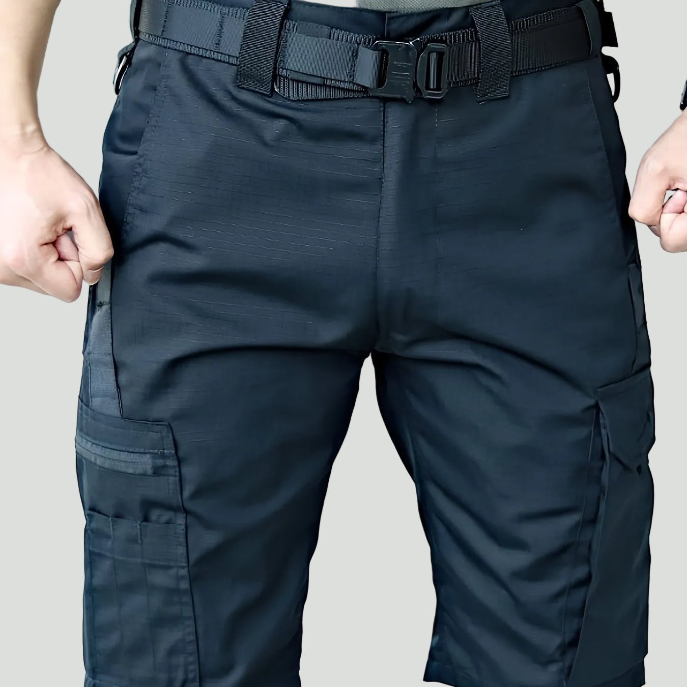 Men’s Multi Pocket Outdoor Cargo Shorts – Lightweight Summer Use – view 14