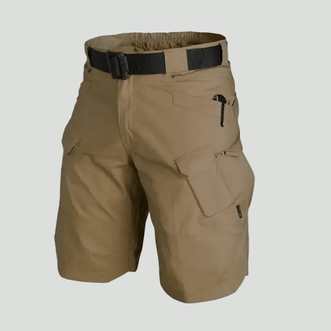 Men’s Outdoor Cargo Shorts – Elastic Waist Design with 6 Pockets – view 6