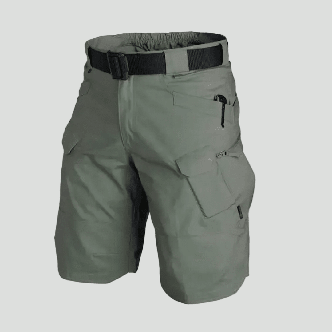 Men’s Outdoor Cargo Shorts – Elastic Waist Design with 6 Pockets – view 8
