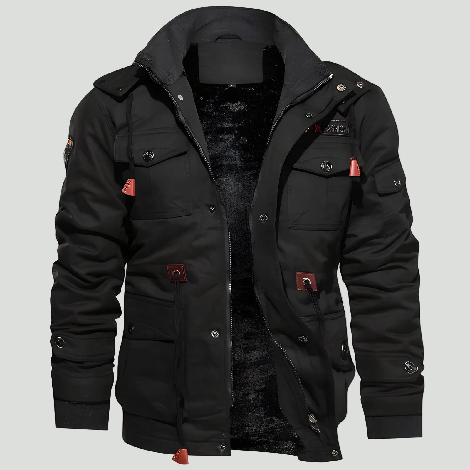Men’s Tactical Outdoor Jacket – Multi Pocket Design for Cold Weather Use – view 16