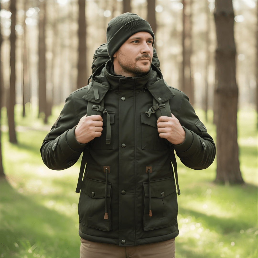 Men’s Tactical Outdoor Jacket – Multi Pocket Design for Cold Weather Use – view 2