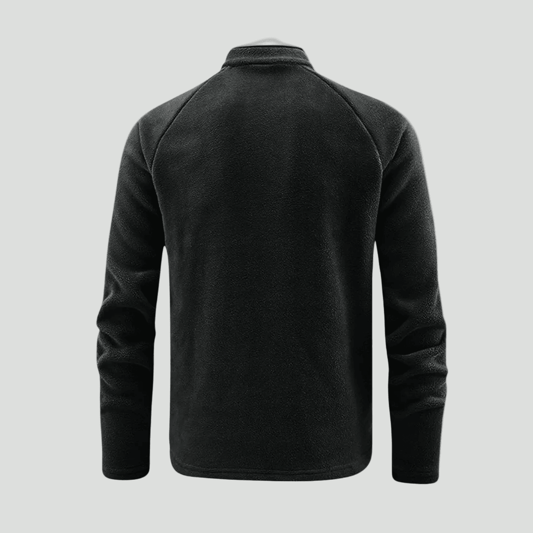 Men’s Thermal Fleece Half-Zip Jacket – Breathable Mid-Layer for Cold Weather – view 2