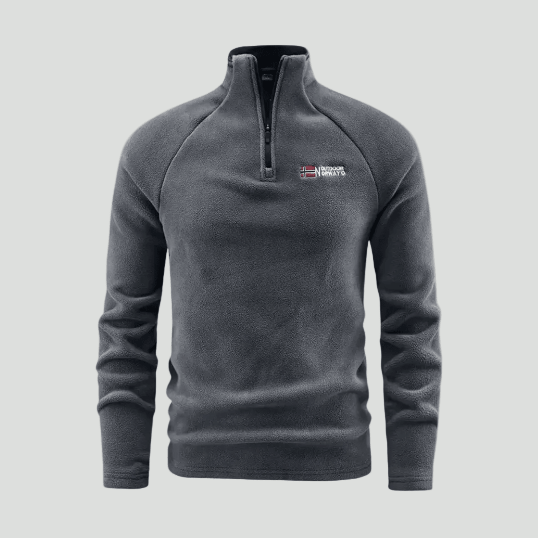 Men’s Thermal Fleece Half-Zip Jacket – Breathable Mid-Layer for Cold Weather – view 5