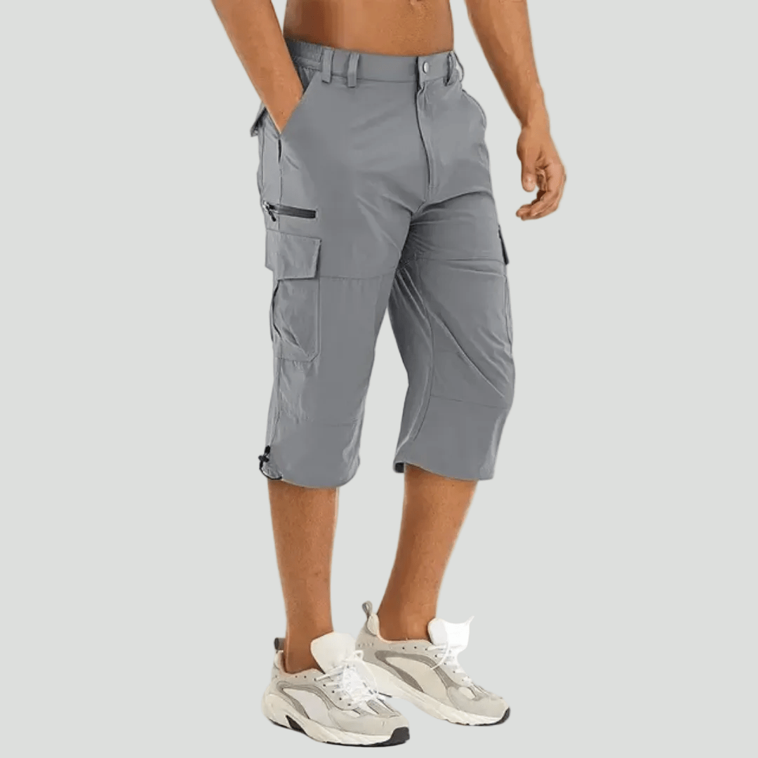 Outdoor Cargo Shorts – Knee-Length Design with Adjustable Fit – view 6
