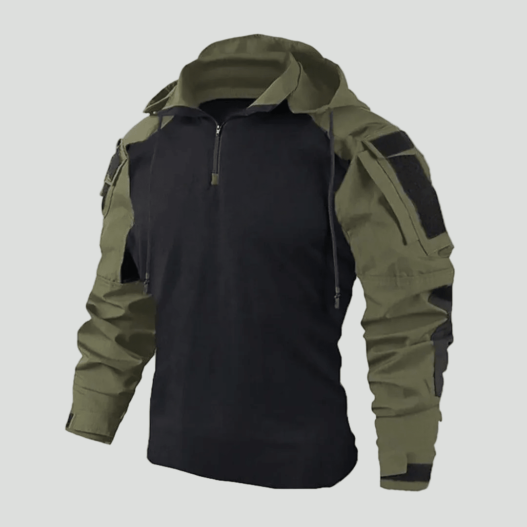 Tactical Camouflage Hoodie – Wind Resistant and Water Resistant Design – view 5