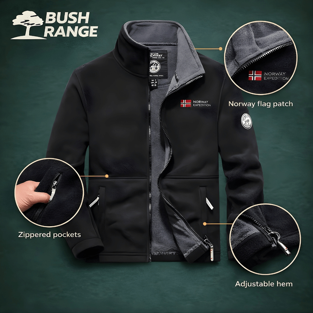 Thermal Breathable Fleece Jacket – Lightweight Mid-Layer for Outdoor Use – view 9