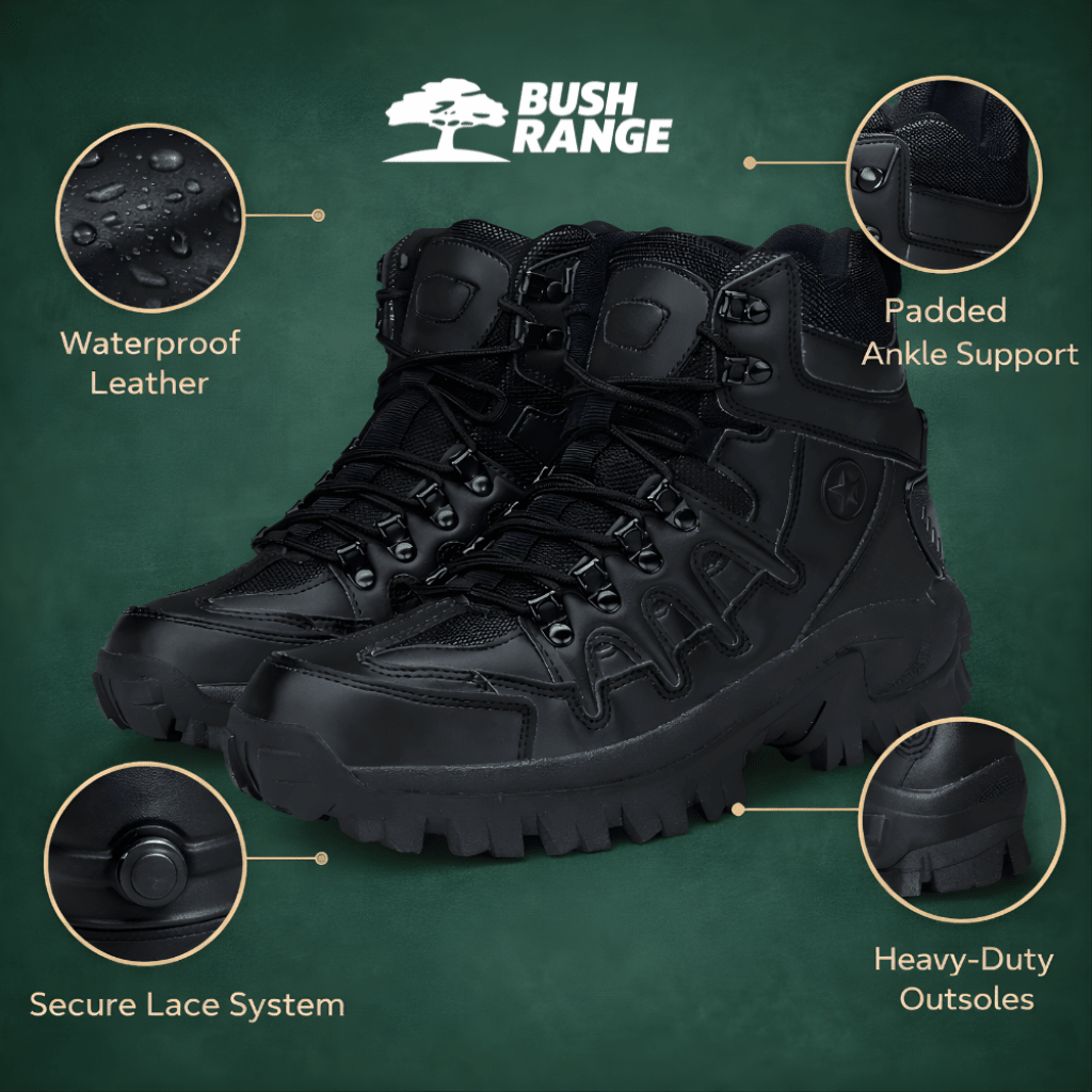 Waterproof Lightweight Outdoor Boots – Grip Support for Field Use – view 5