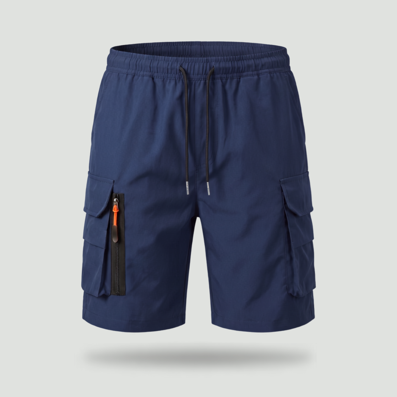 Men’s Lightweight Cargo Shorts with Zip Pockets – Outdoor Hiking Fit