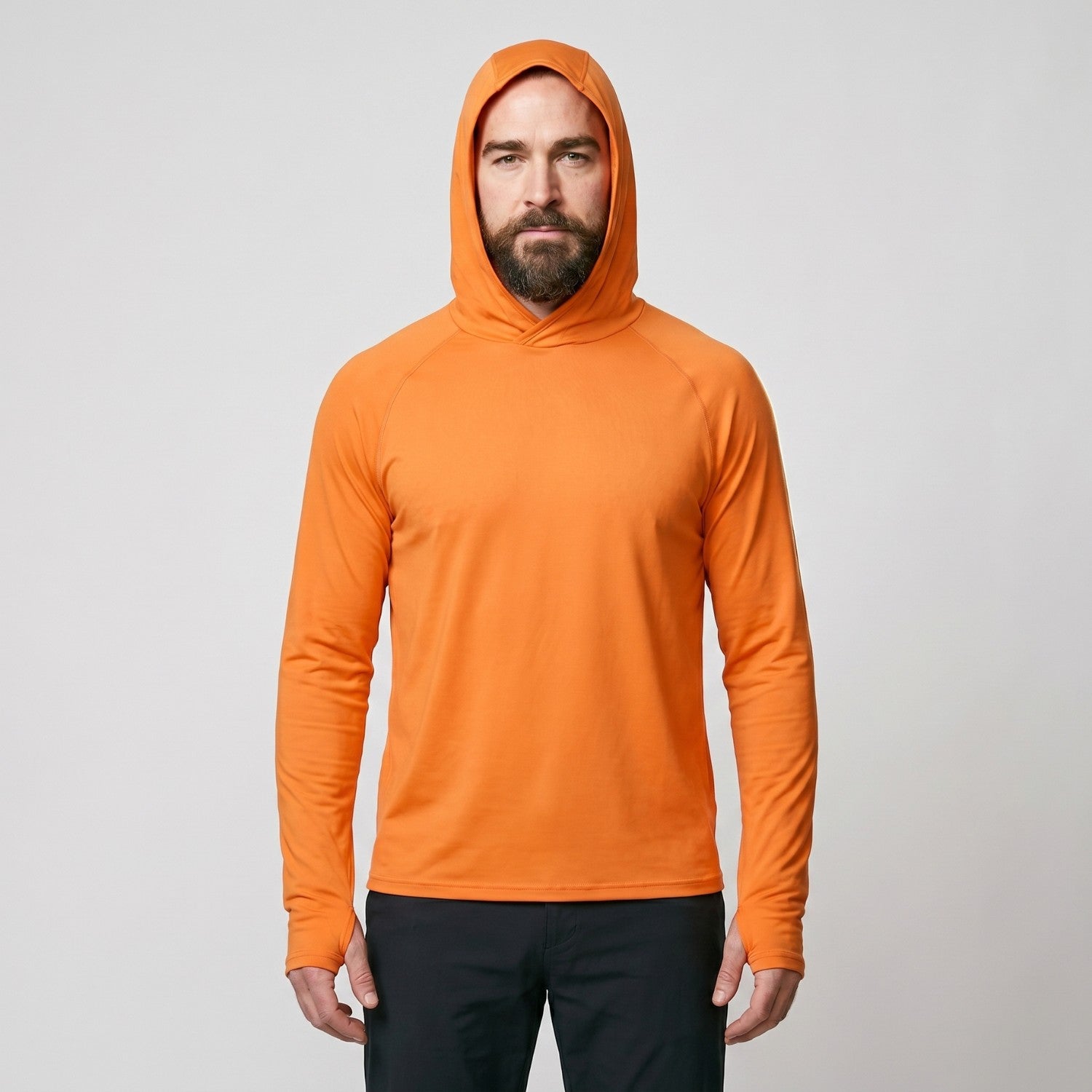 Men’s UPF 50+ Sun Hoodie – Lightweight Quick Dry Design