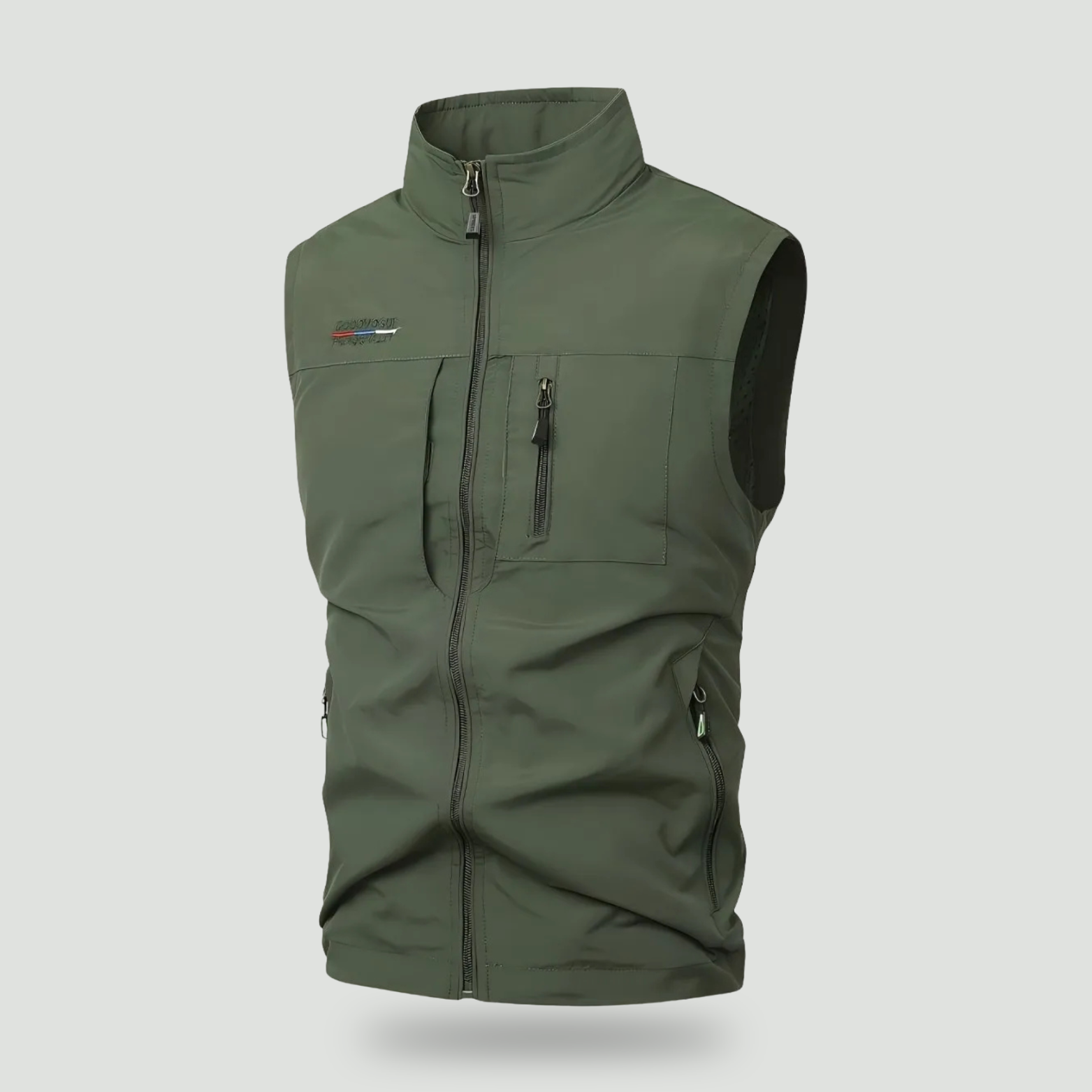 Lightweight Multi-Pocket Outdoor Vest – Quick-Dry Layer for Hiking and Travel