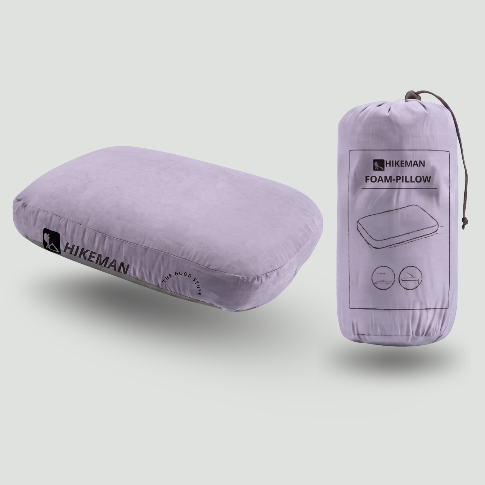 Portable Camping Pillow – Memory Foam Travel Pillow for Outdoor Use