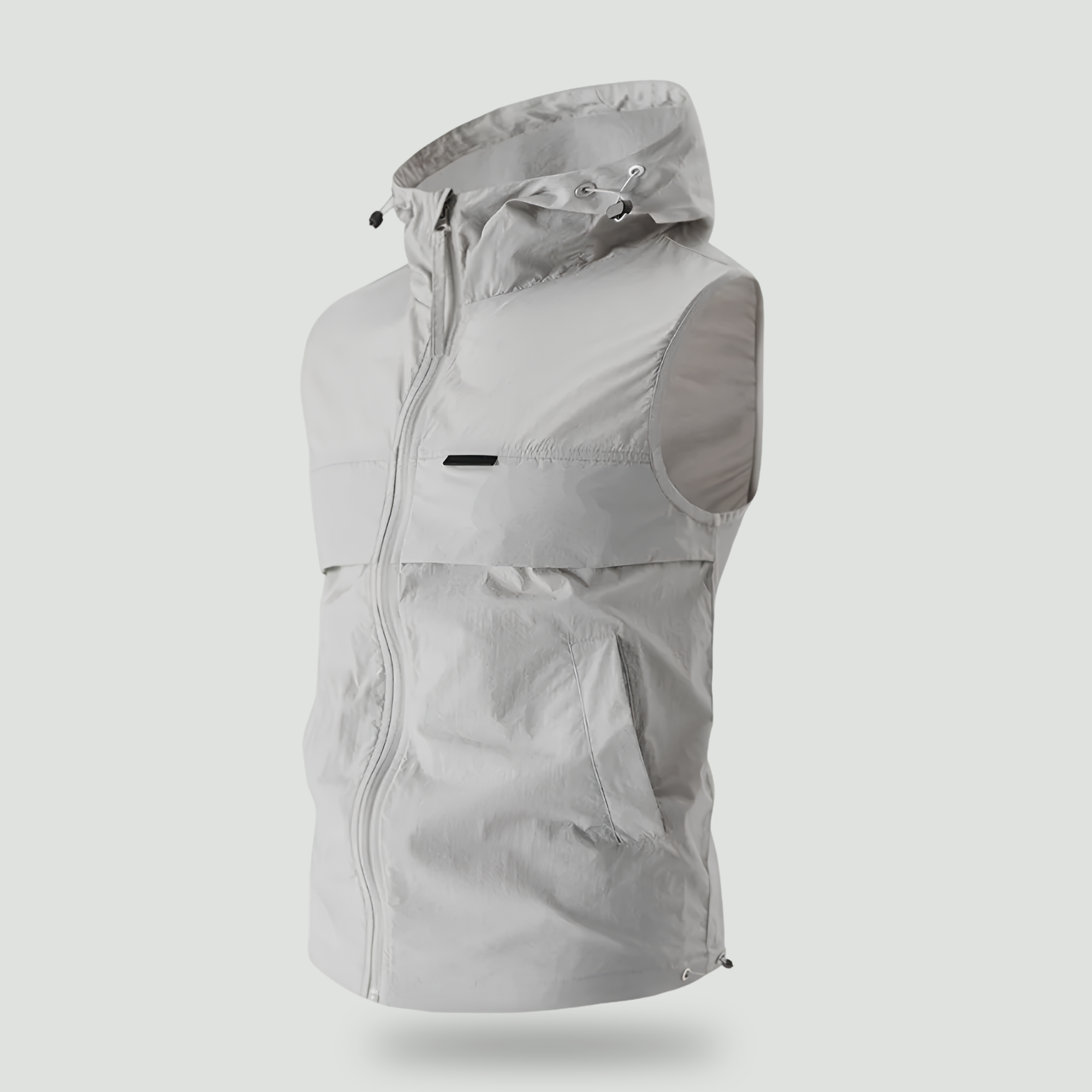 Lightweight Hooded Sleeveless Fishing Vest – Summer Outdoor Layer