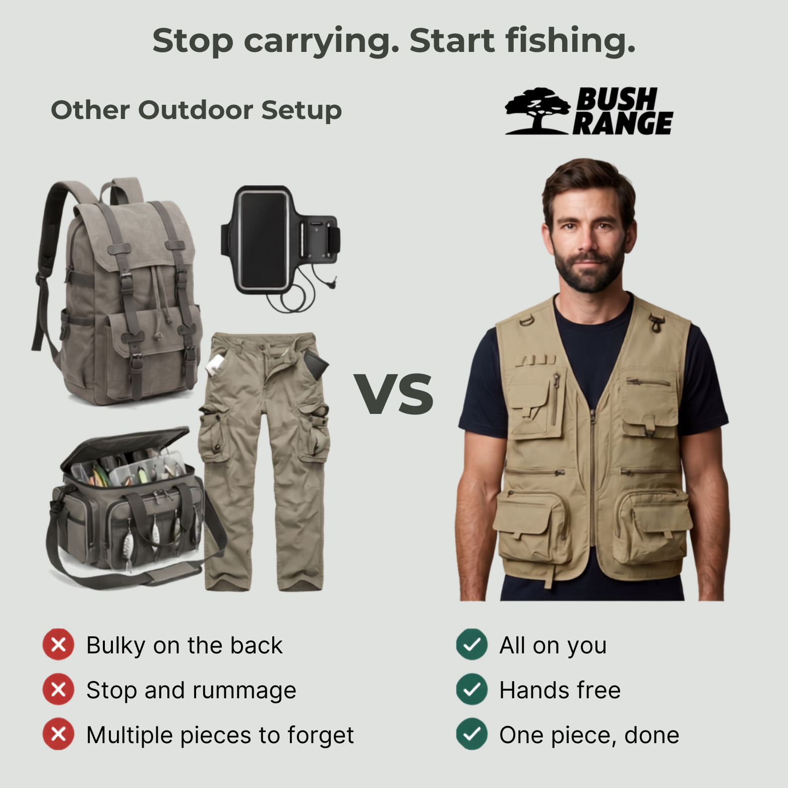 Men’s Multi-Pocket Outdoor Vest – Quick-Dry Mesh for Active Use