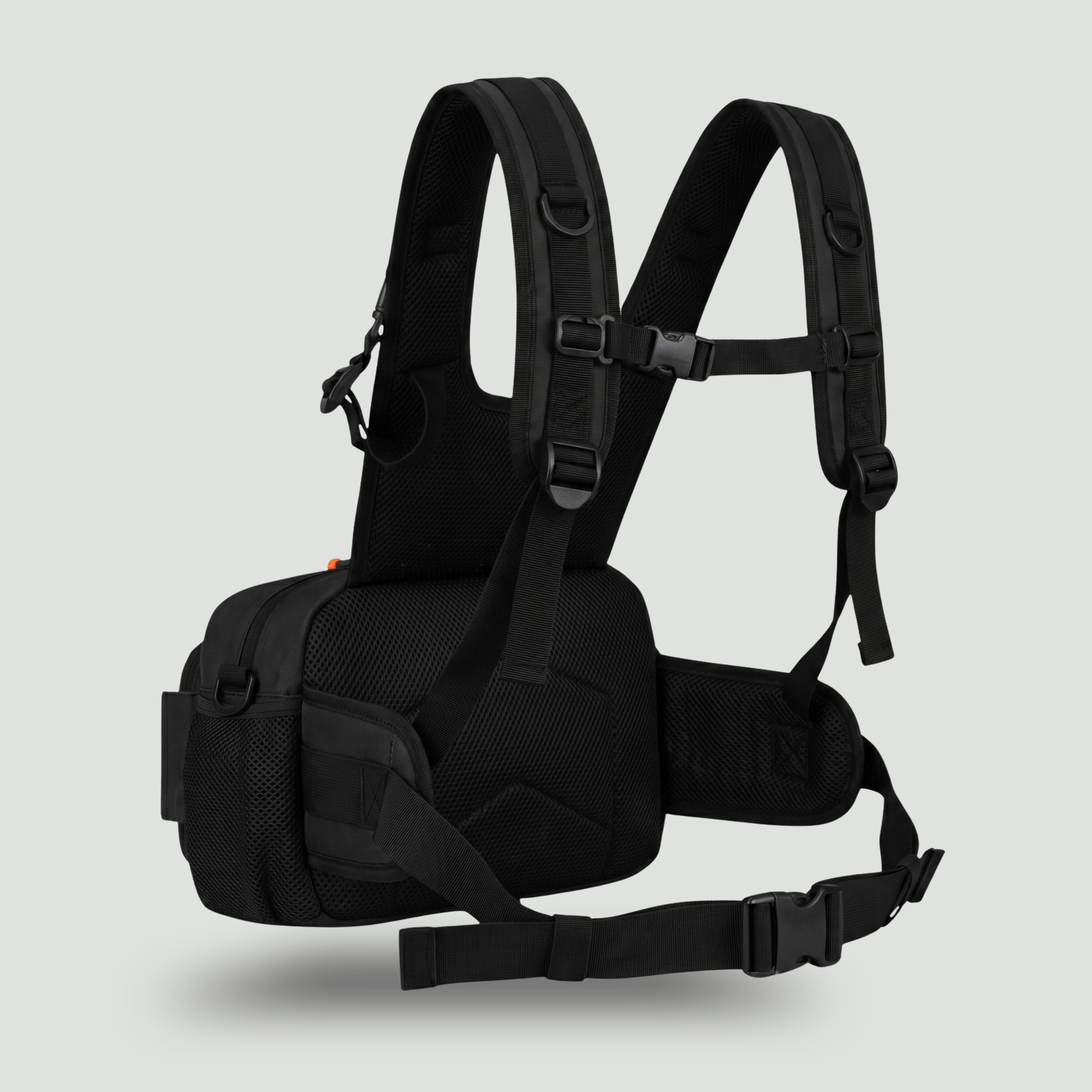 Men’s Outdoor Chest Pack – Hands-Free Zipper Storage for Active Use