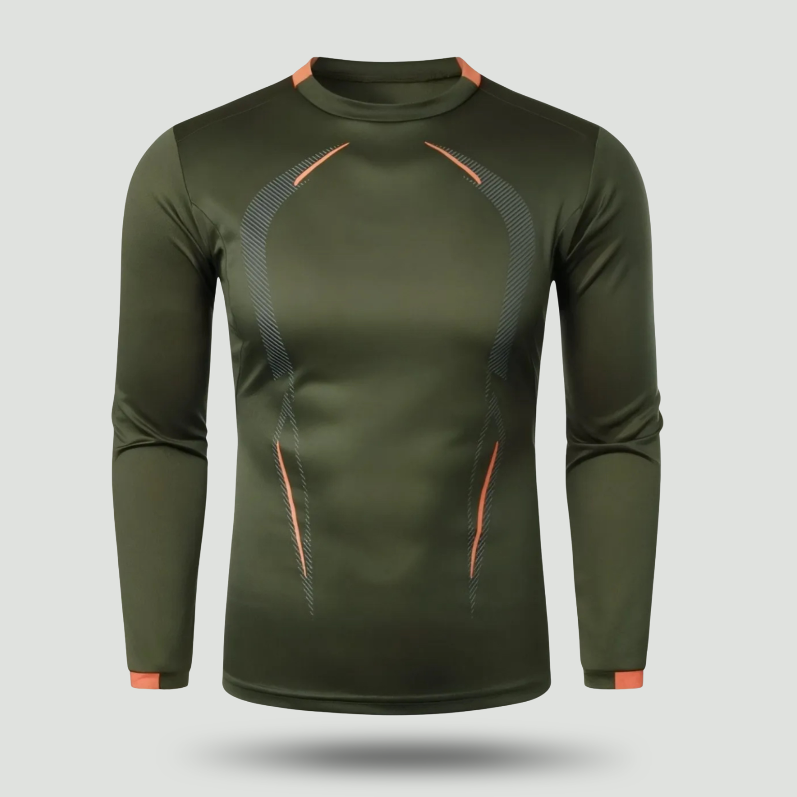 Men’s Breathable Long Sleeve Outdoor T Shirt – Lightweight Trail Layer