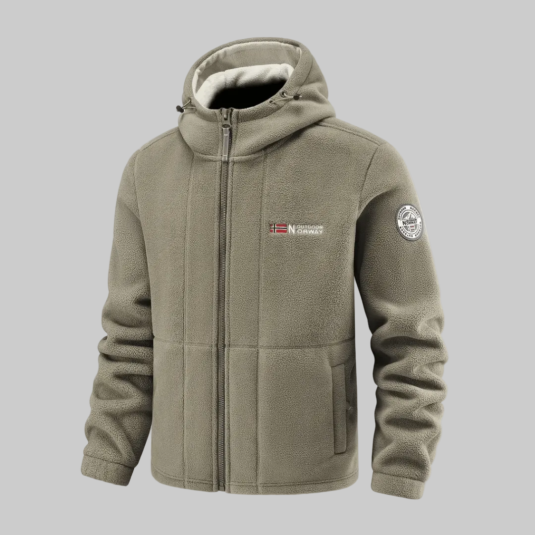 Men’s Fleece Jacket with Windproof Design – Warm Layer for Outdoor Use – view 5