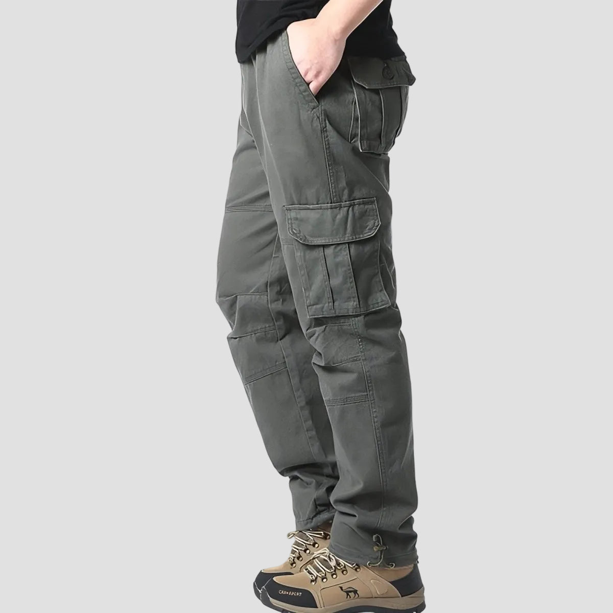 Breathable Hiking Trousers – Cargo Pocket Design for Outdoor Use – view 12
