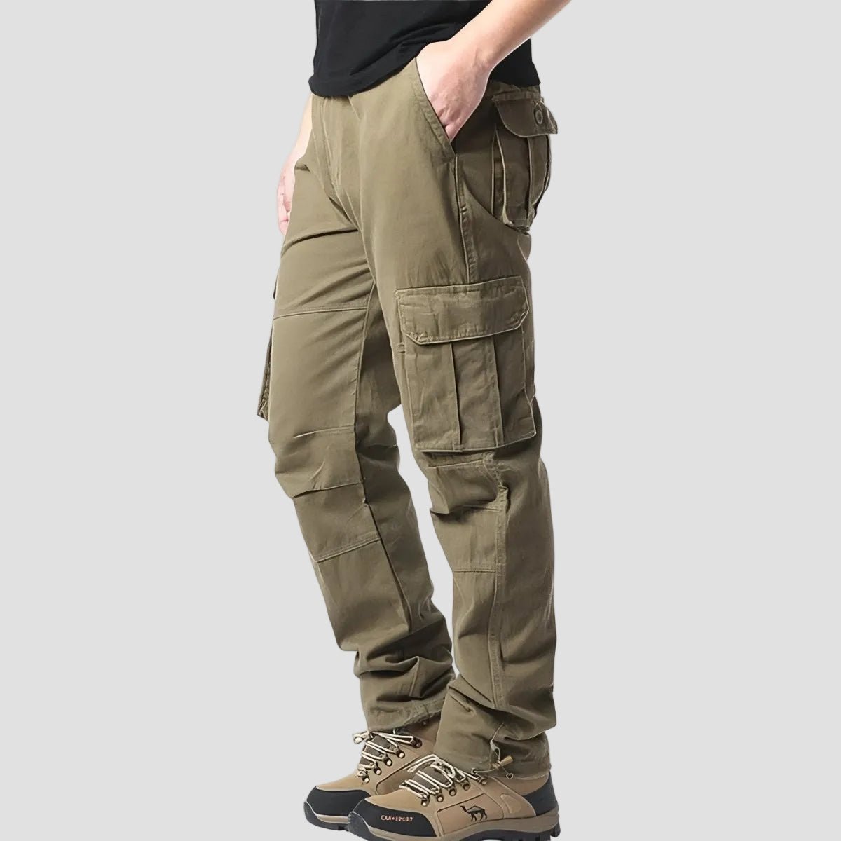 Breathable Hiking Trousers – Cargo Pocket Design for Outdoor Use – view 13
