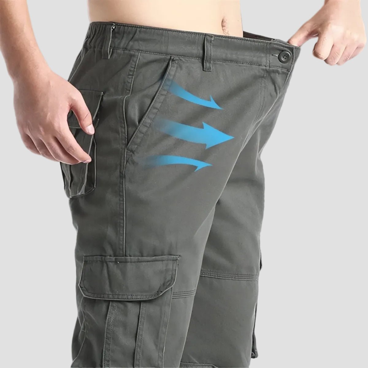 Breathable Hiking Trousers – Cargo Pocket Design for Outdoor Use – view 6