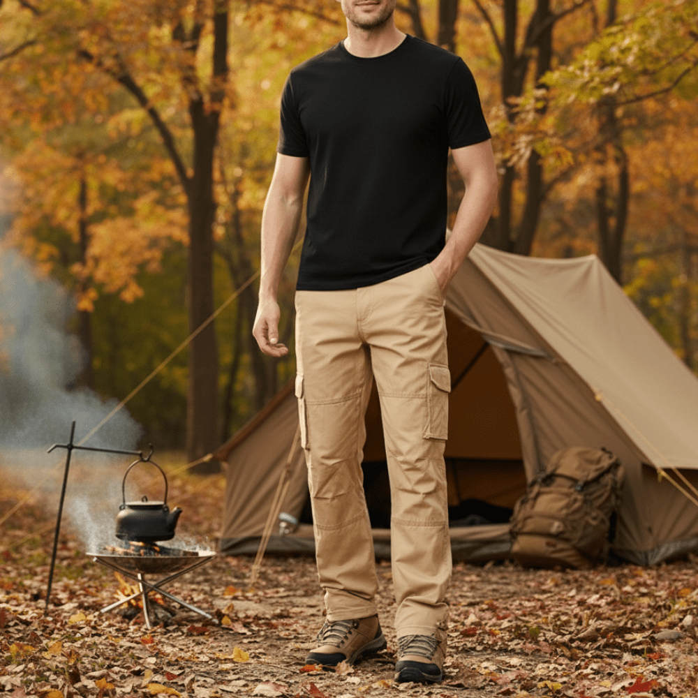 Breathable Hiking Trousers – Cargo Pocket Design for Outdoor Use – view 14