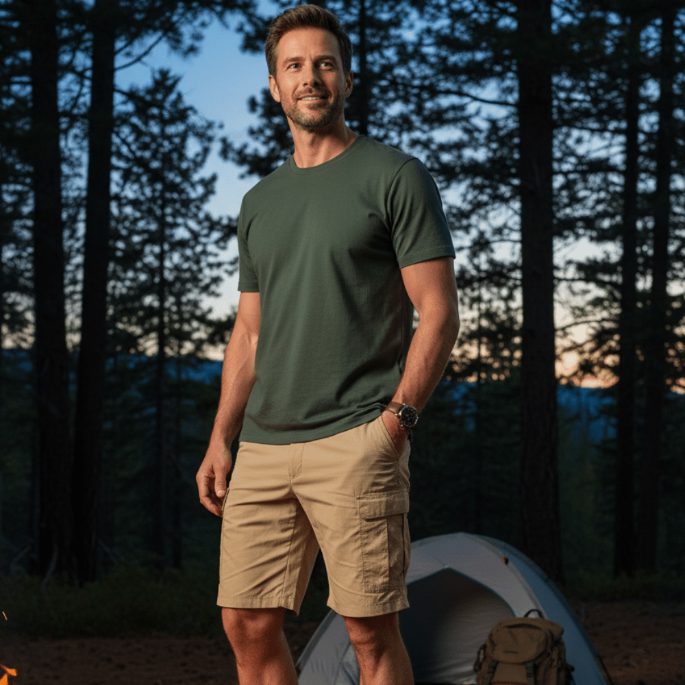 Cargo Shorts – Breathable Outdoor Shorts with Practical Storage – view 3
