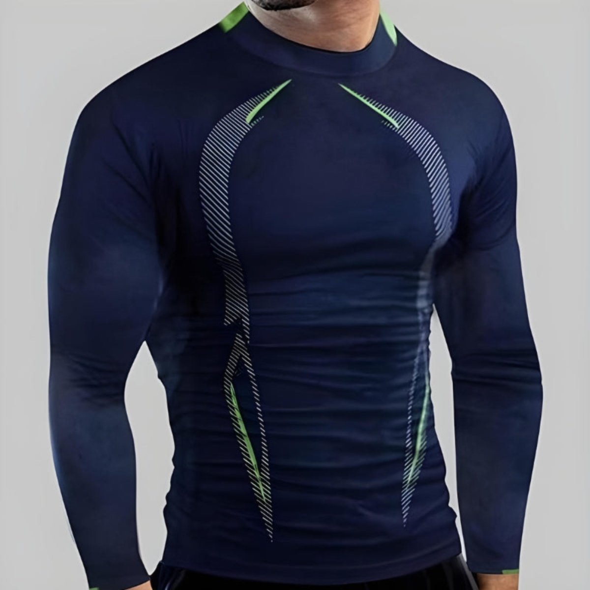 Men’s Breathable Long Sleeve Outdoor T Shirt – Lightweight Trail Layer – view 11