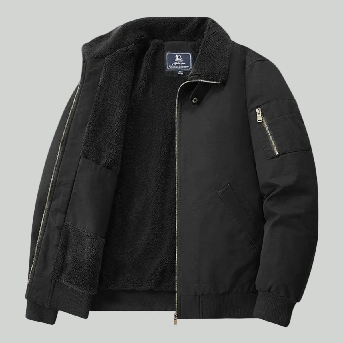 Men’s Durable Outdoor Jacket – Insulated Layer for Cold Weather Use – view 7
