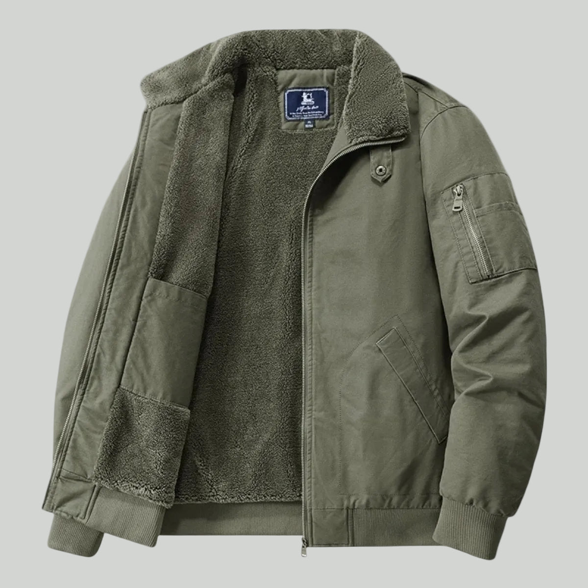 Men’s Durable Outdoor Jacket – Insulated Layer for Cold Weather Use – view 5